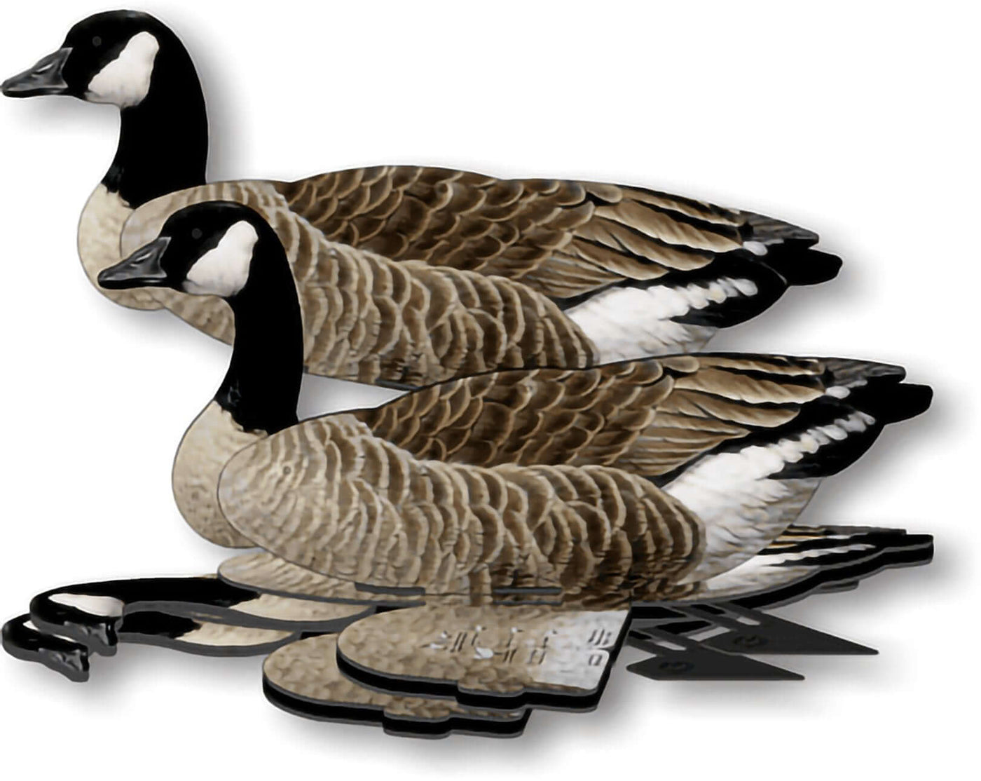 Giant Goose Decoy –  Half Dozen Foldable and Collapsible Full Body Goose Decoys - Fold Up Decoy