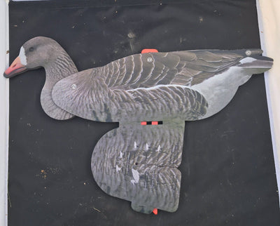 Speckle Belly (White Front) Decoy – 6 Foldable and Collapsible Full Body Decoys (6 Decoys) - Fold Up Decoy